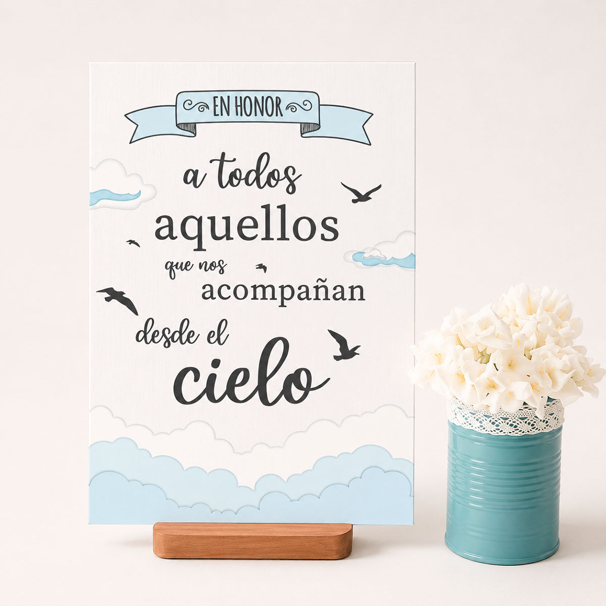 Cartel conmemorativo