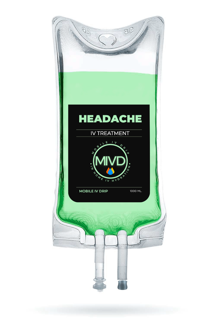 IV Hydration Therapy - Headache - Headache Migraine IV Therapy Releif