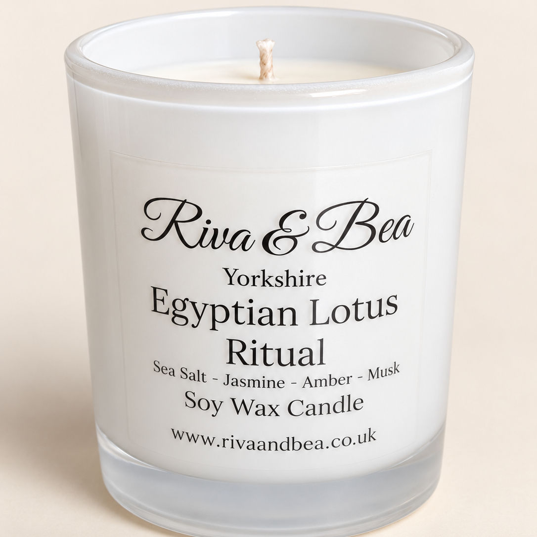 Egyptian Lotus Ritual Luxurious Soy Wax Candle 330g