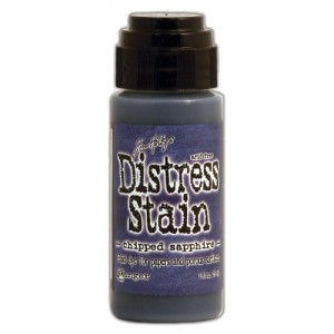 Distress Stain Chipped Sapphire