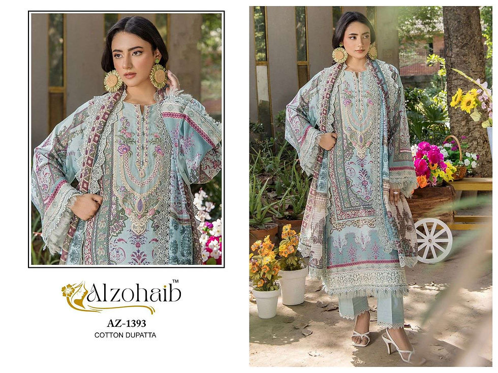 Printed Cotton Suits Wholesale 