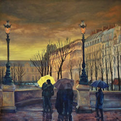 The yellow umbrella