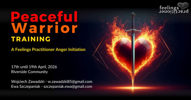 graphic of a heart on fire with a sword in its middle