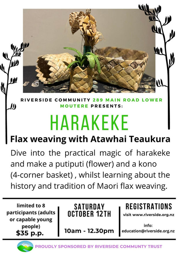 Harakeke - Flax Weaving for Beginners