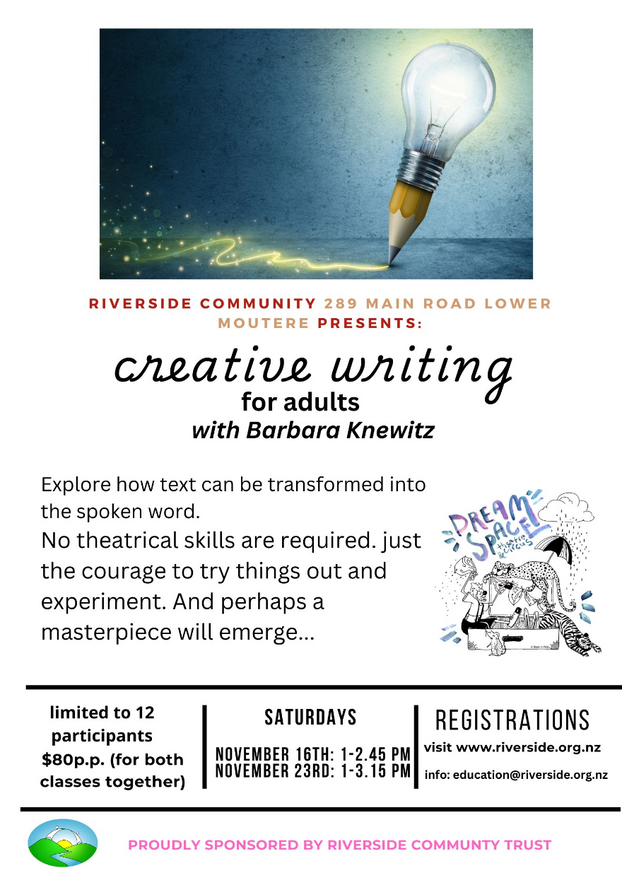 Creative Writing & Spoken Word for Adults