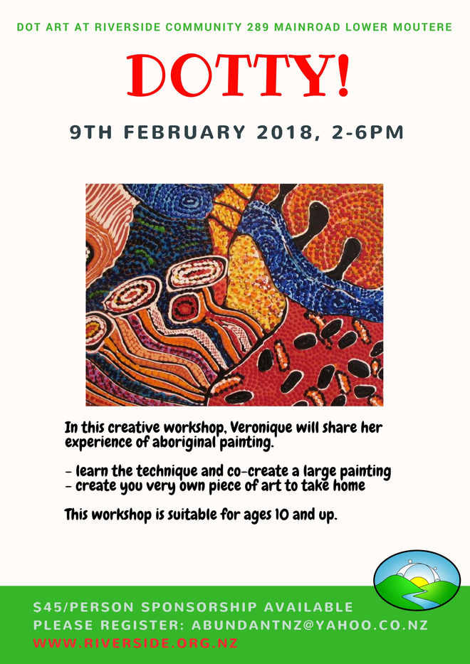 Dotty! Painting Workshop - Cancelled