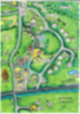 Riverside Community Map with Dairy Farm