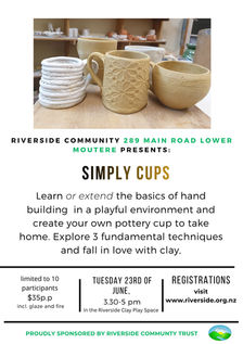 Simply Cups: Pottery Workshop