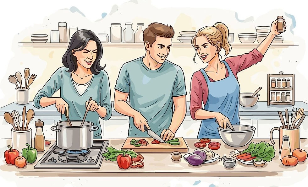 Survival of the tastiest: A cooking class for young adults