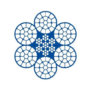 6x25F Steel Core Compact Steel Wire Ropes - Senol Makina