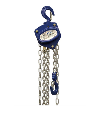 Atlas 0.5 ton 3 metre zincirli caraskal, atölye, servis ve depo kullanımına uygun manuel yük kaldırma ekipmanıdır. Galvaniz zinciri, kapalı metal gövdesi ve emniyet mandalı sayesinde güvenli ve düşük dirençli çalışma sağlar.