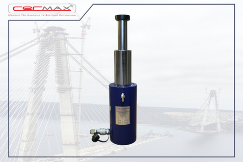 Cermax tek tesirli teleskobik hidrolik silindir, çok kademeli yapısı sayesinde kısa kapalı boy ile uzun strok sağlar. Endüstriyel kaldırma ve ağır yük uygulamaları için uygundur.
