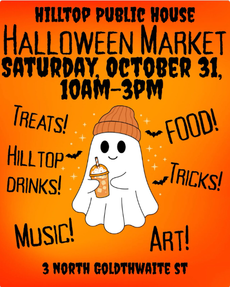 Hilltop Public House Halloween Market