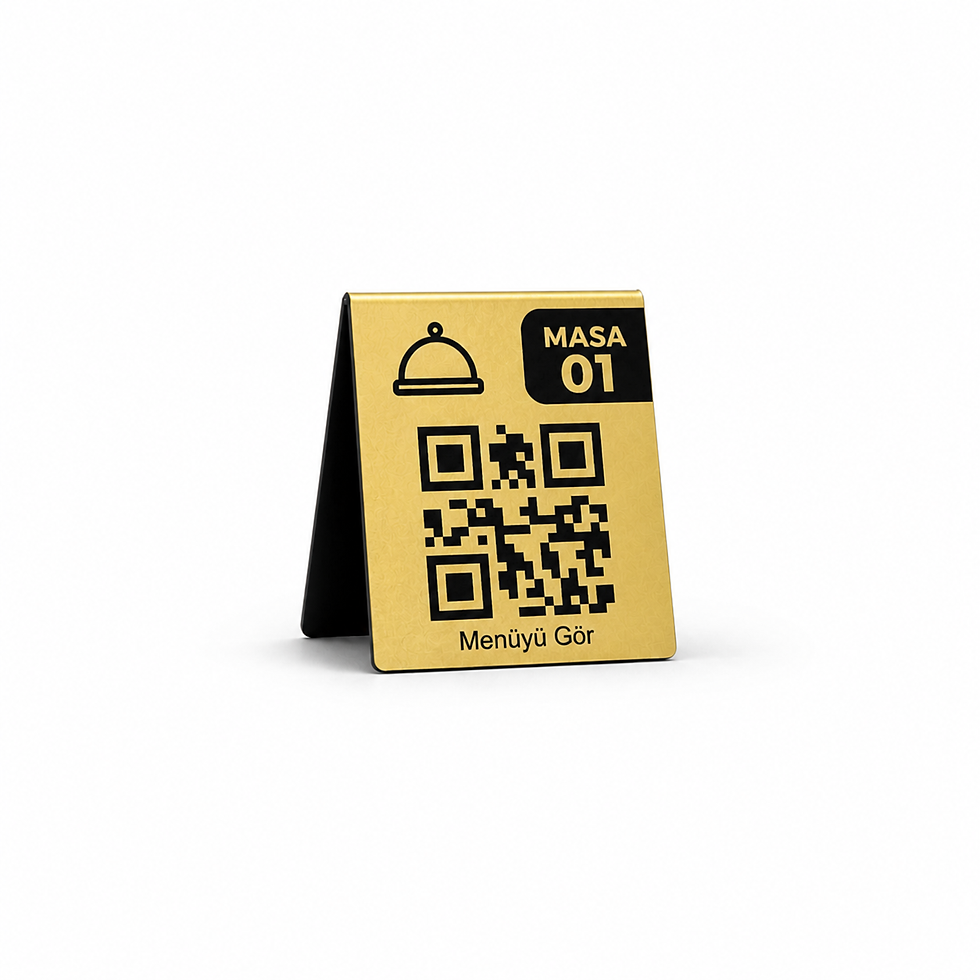 Metal QR Menü