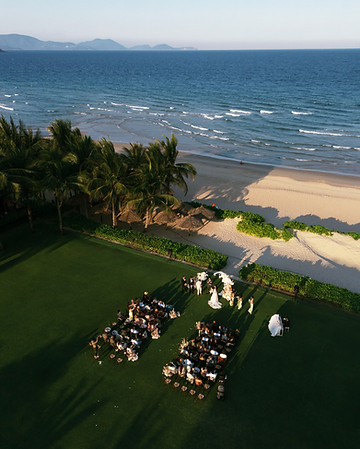 vows ceremony at the Anam Cam Ranh