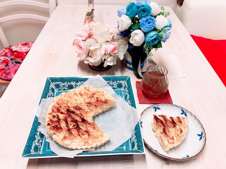 手作りアップルパイの差し入れだ〜🙏💕❤️How to save the earth project by Taeko