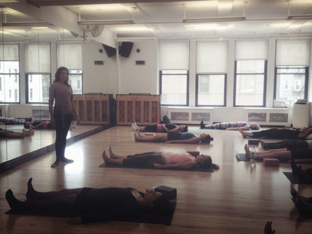 日曜日　ピラティスクラス