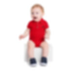 Body Bebê Básico Gola Polo Menino