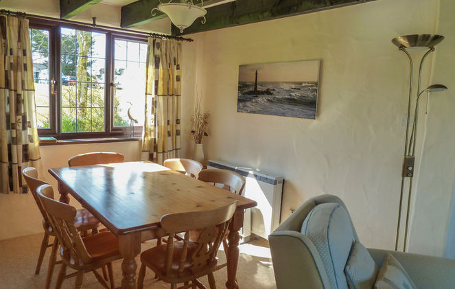 Dinning Area at Willingcott Valley Woolacombe