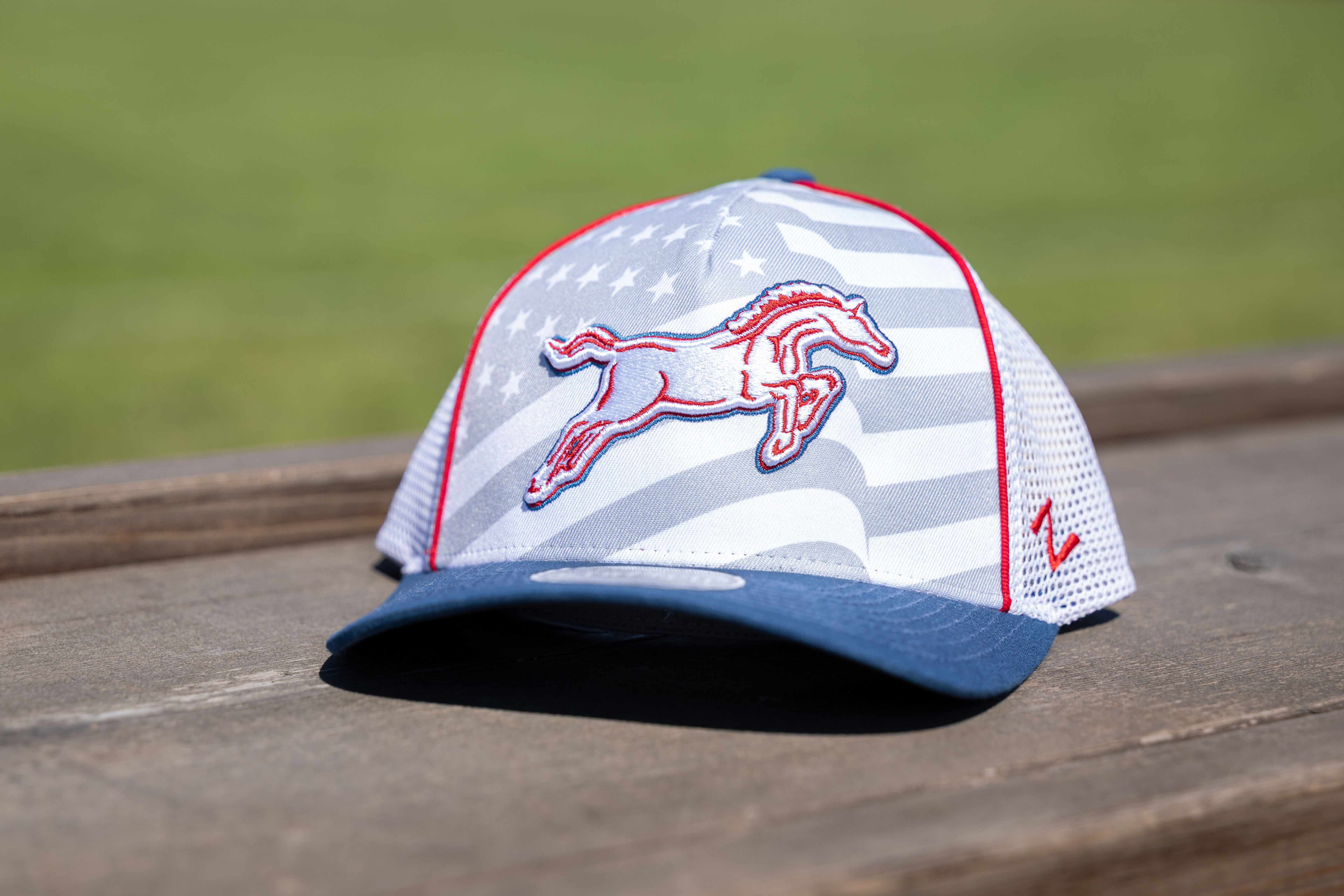 Patriotic  Mustangs Hat