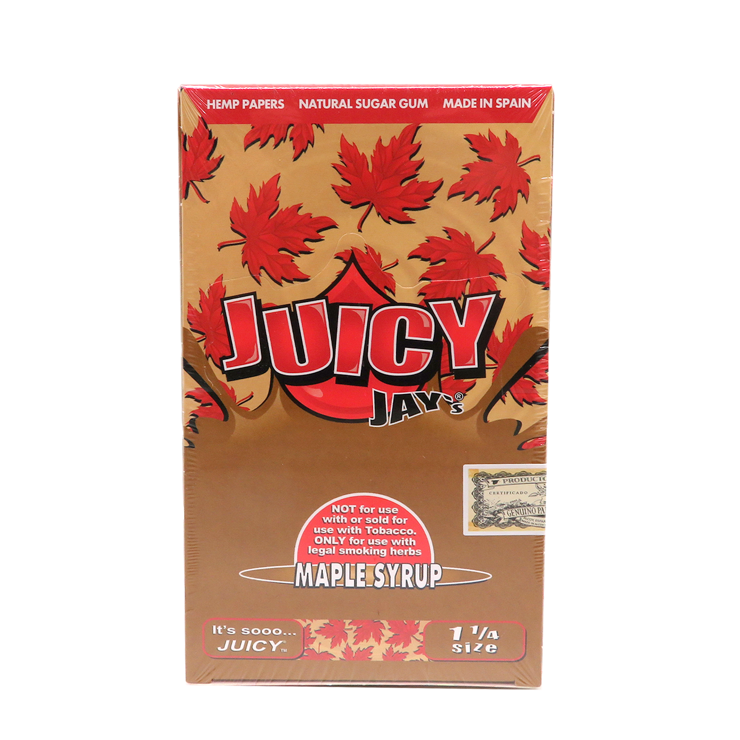 Juicy Jay's 1 1/4 Papers - Maple Syrup