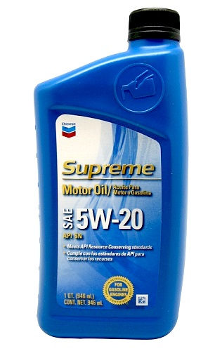 Chevron - Motor Oil - 5W20