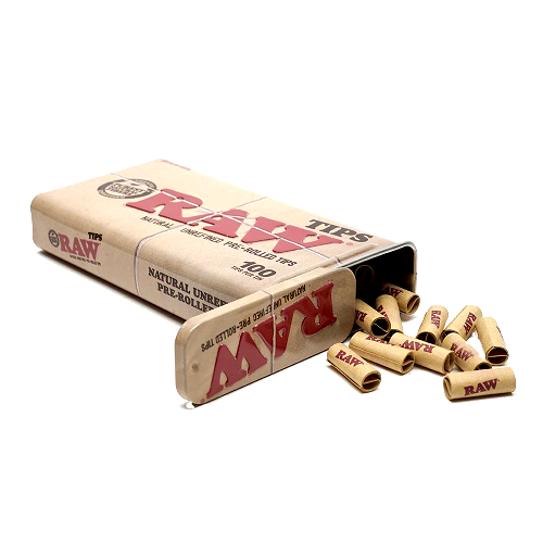 Thumbnail: Raw Natural Unrefined 100 Tips Pre-Rolled Tin