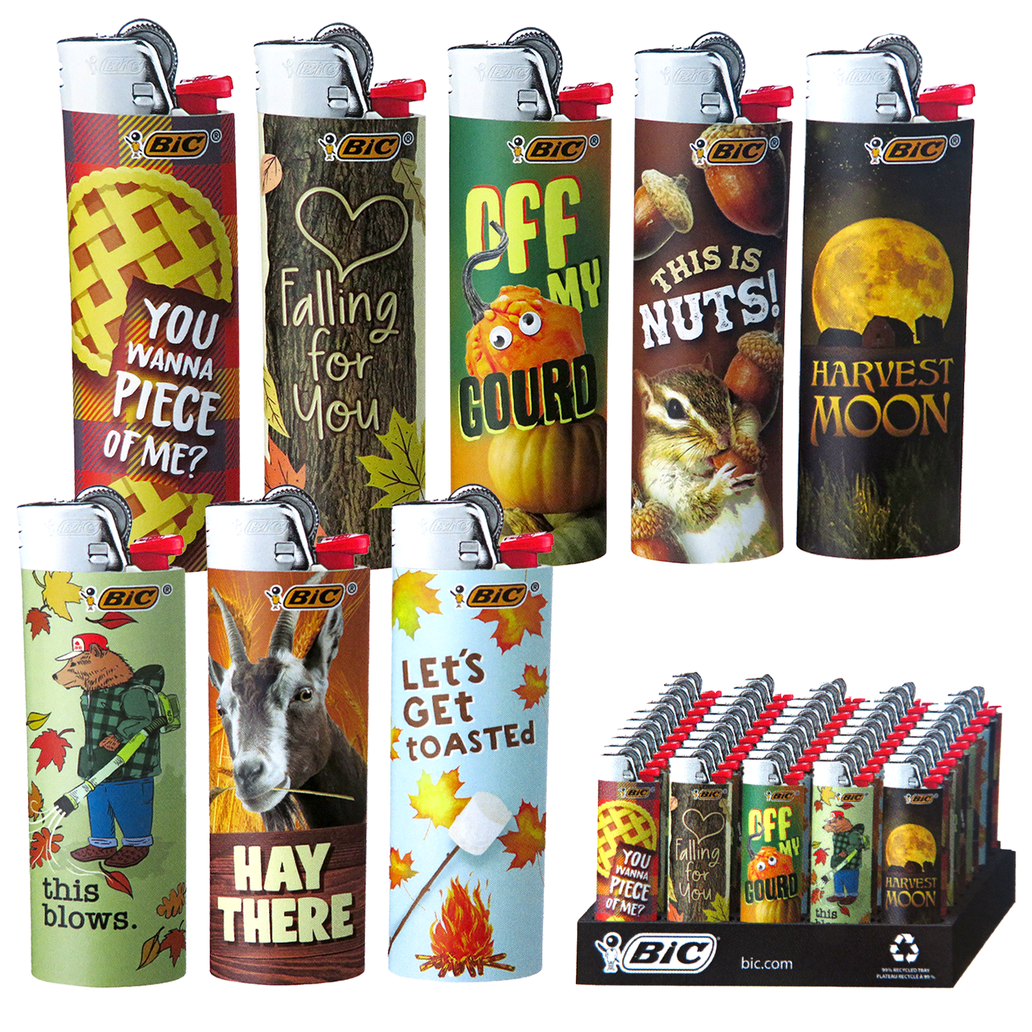 BIC Lighter - Autumn
