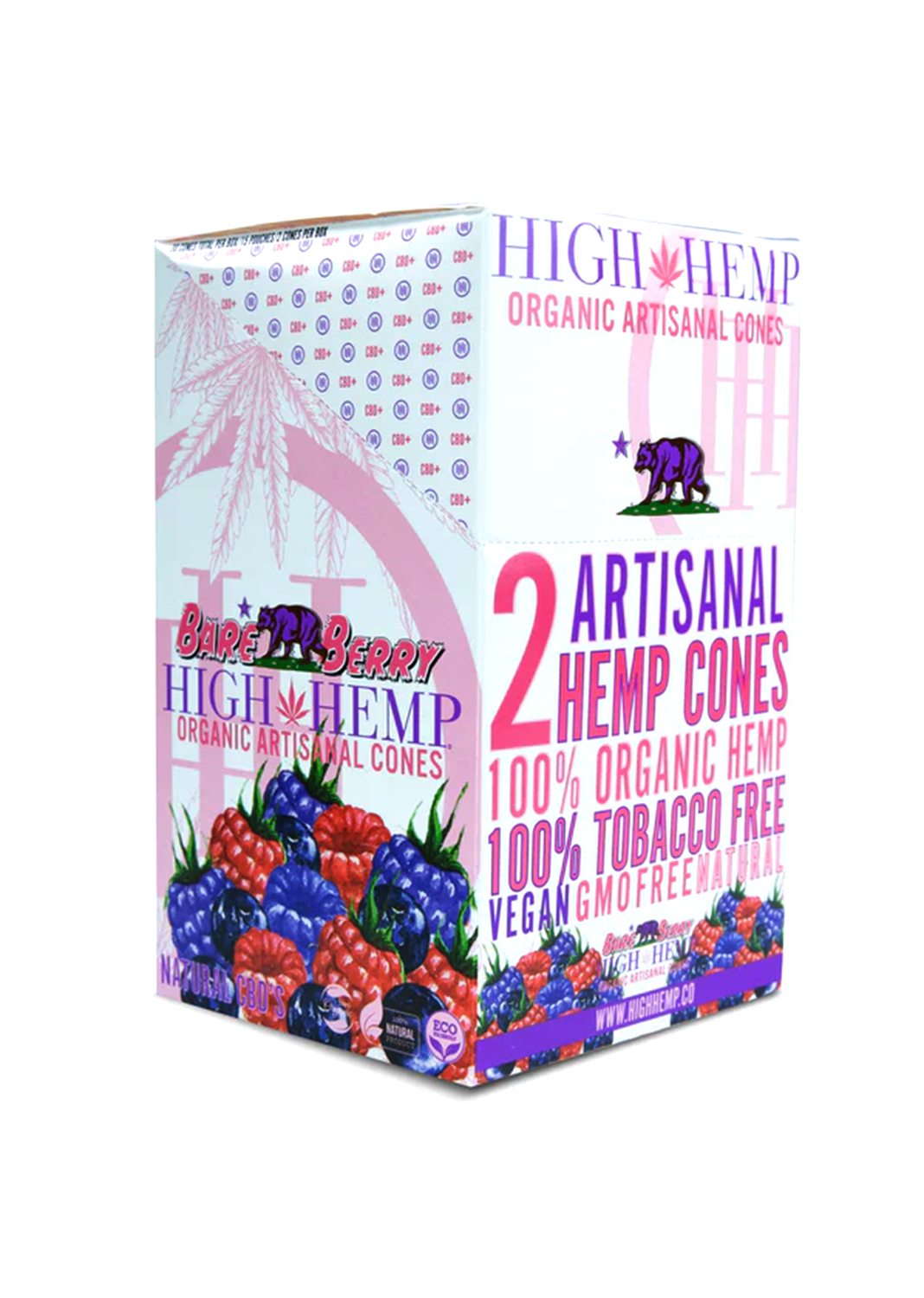 High Hemp Artisanal Cones - Bare Berry