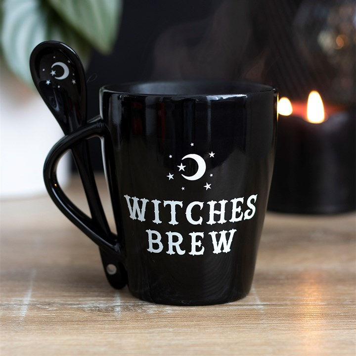 Thumbnail: Witches Brew Mug and Spoon Set
