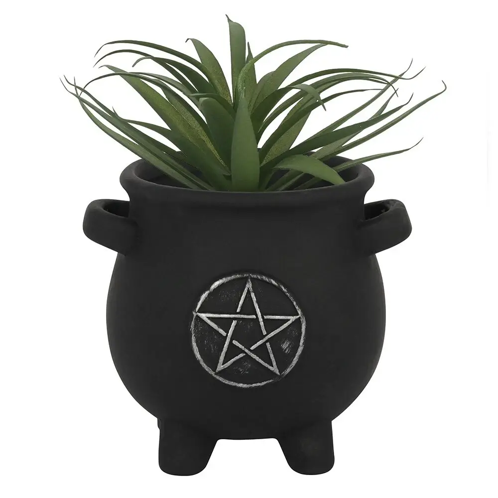 Pentagram Cauldron Terracotta Plant Pot