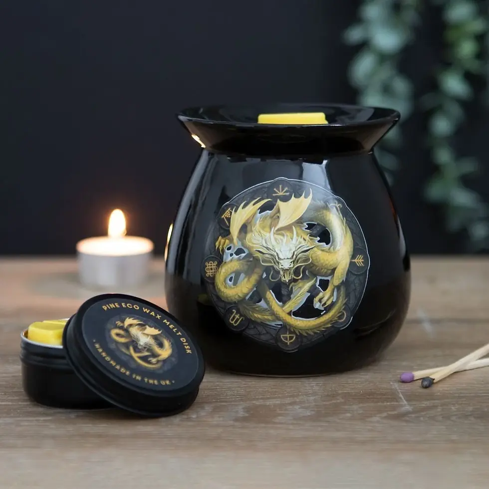 Thumbnail: Anne Stokes Dragons of Sabbats Dragon Oil & Wax Melt Burner