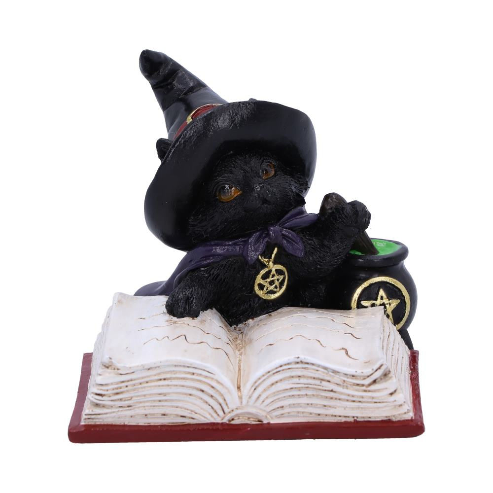 Familiar's Brew Black Cat Ornament 8.5cm