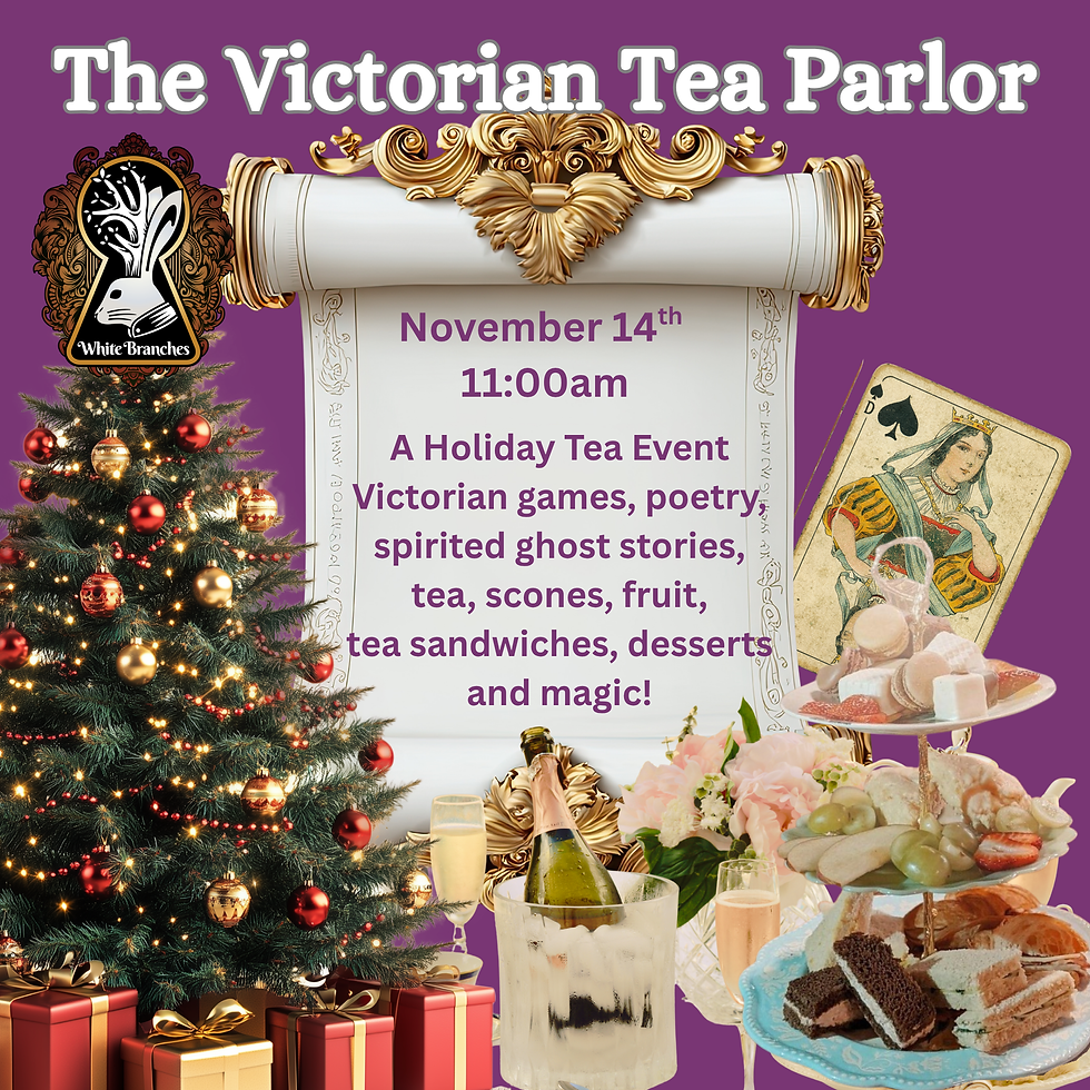 Victorian Holiday Tea Parlor 11:00am