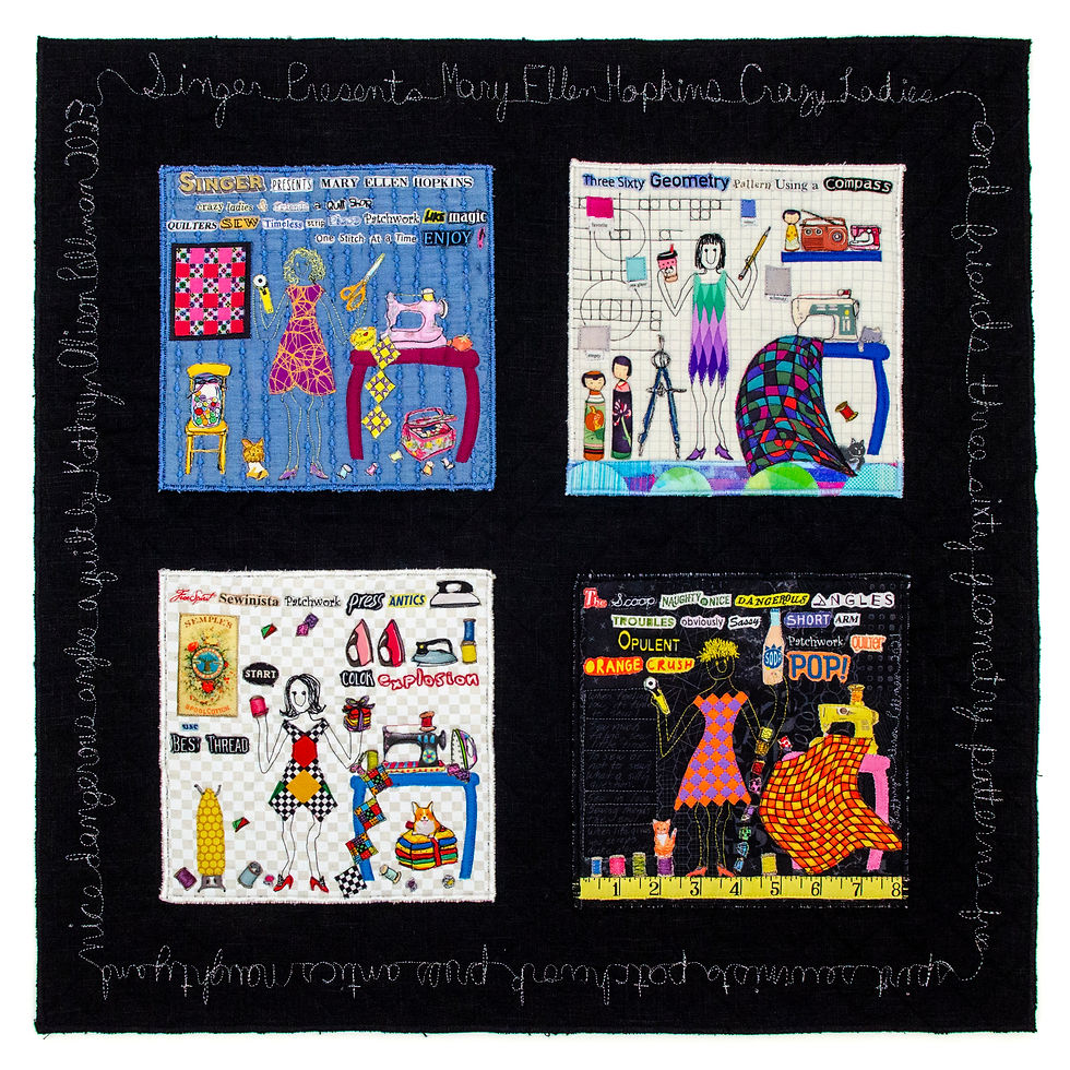 The Scoop—Quilting Dangerous Angles and Timeless Patchwork