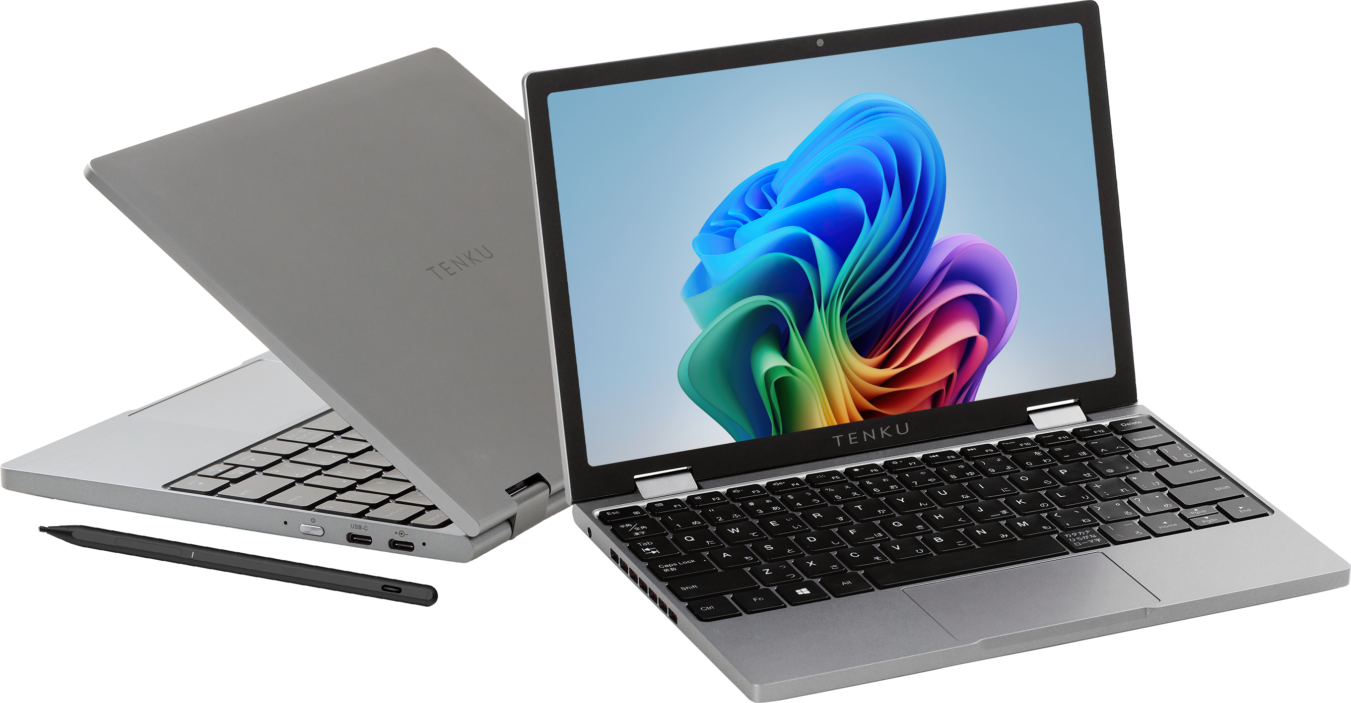 TENKU Note Pro AI 本体前面・背面