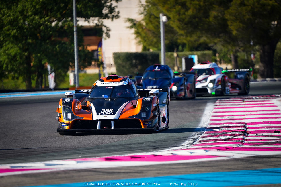 🏎♨️ A challenging first race meeting for the 386 in Circuit Paul Ricard!