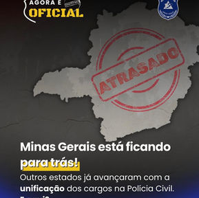 Minas Gerais está ficando para trás.