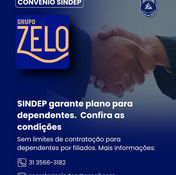 O SINDEP também garante o Zelo para você e sua família!