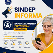 SINDEP Informa – Recadastramento (Prova de Vida) SEPLAG MG