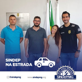 Sindep/MG visita Delegacia de Pitangui