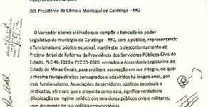 Moção de Repúdio ao PLC 46/ 20 e PEC 55/20