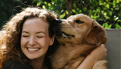 Sunn hun med eier, Salmon treat