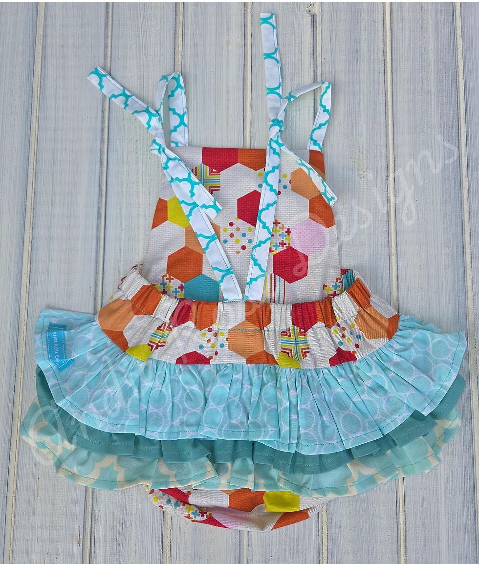 Thumbnail: Rainbow Hex Romper