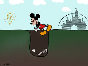 אהבה עיוורת – כך התרסקו פנטזיות המטאוורס וה- AI של דיסני