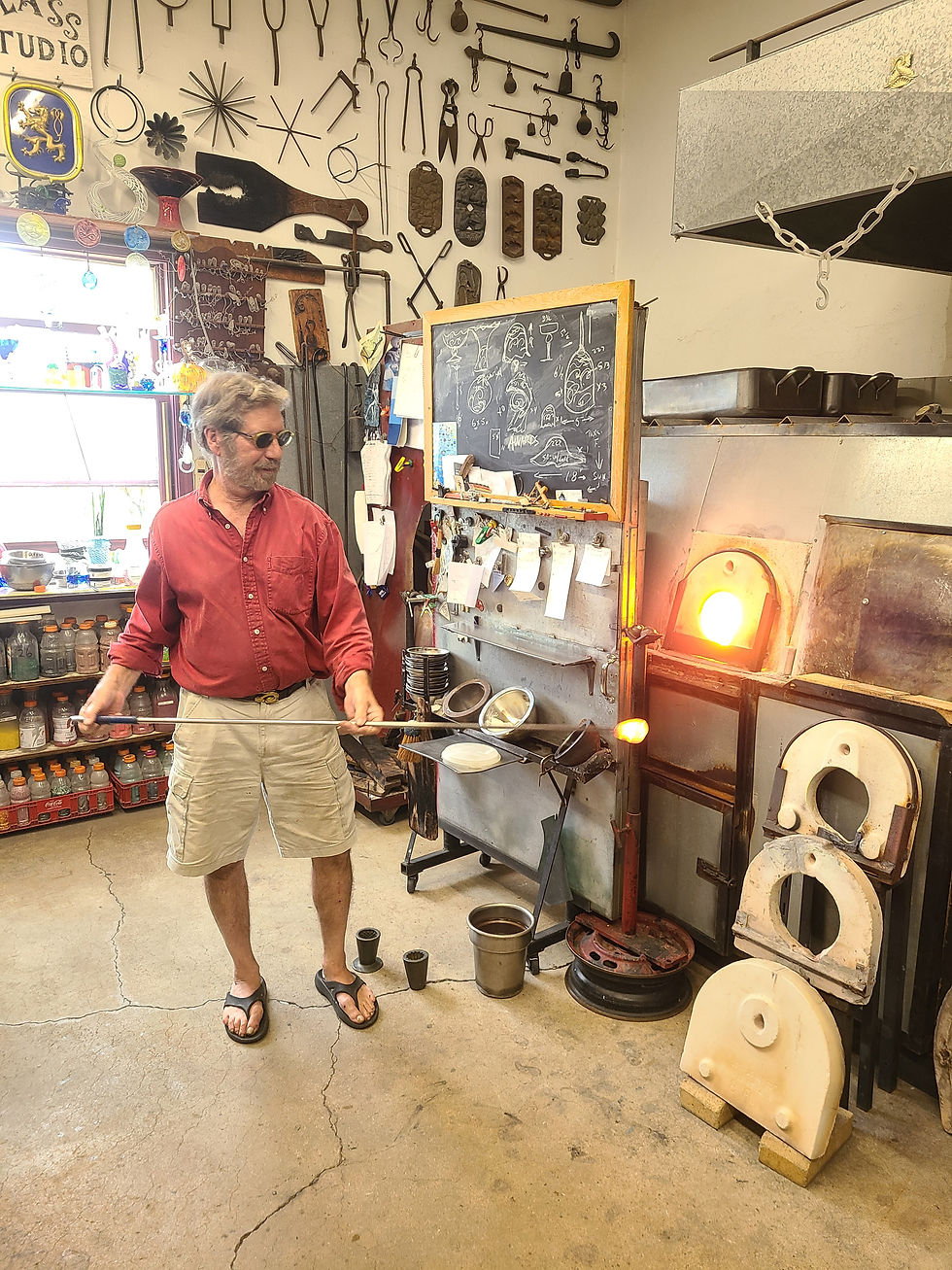 CCOSI Closing Reception and LIVE Demo with Glass Artist Michael Magyar