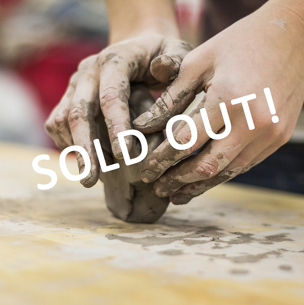SOLD OUT! Clay Fest with Jenn Reed (Ages 6-11)