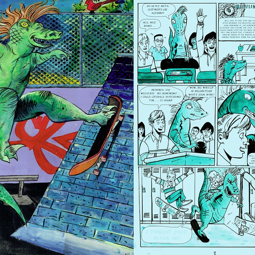Cartooning / Graphic Novels with Jack Turnbull / Ages 12 - 16
