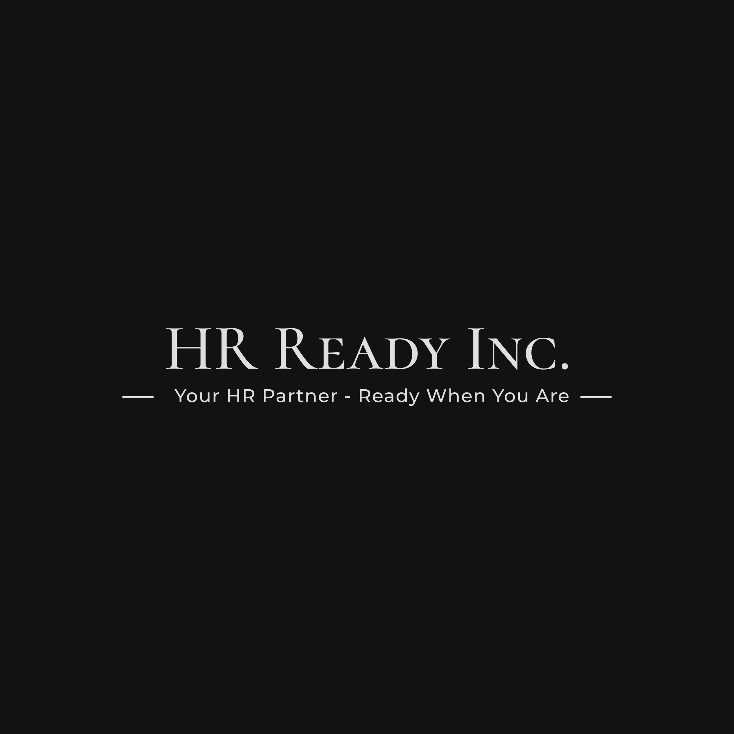 Human Resources Consulting Hr Ready Inc.