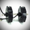 Miniatura: Crystalyte Crown TC3080 RUEDA TRASERA eje M14 135mm (eje fijo)